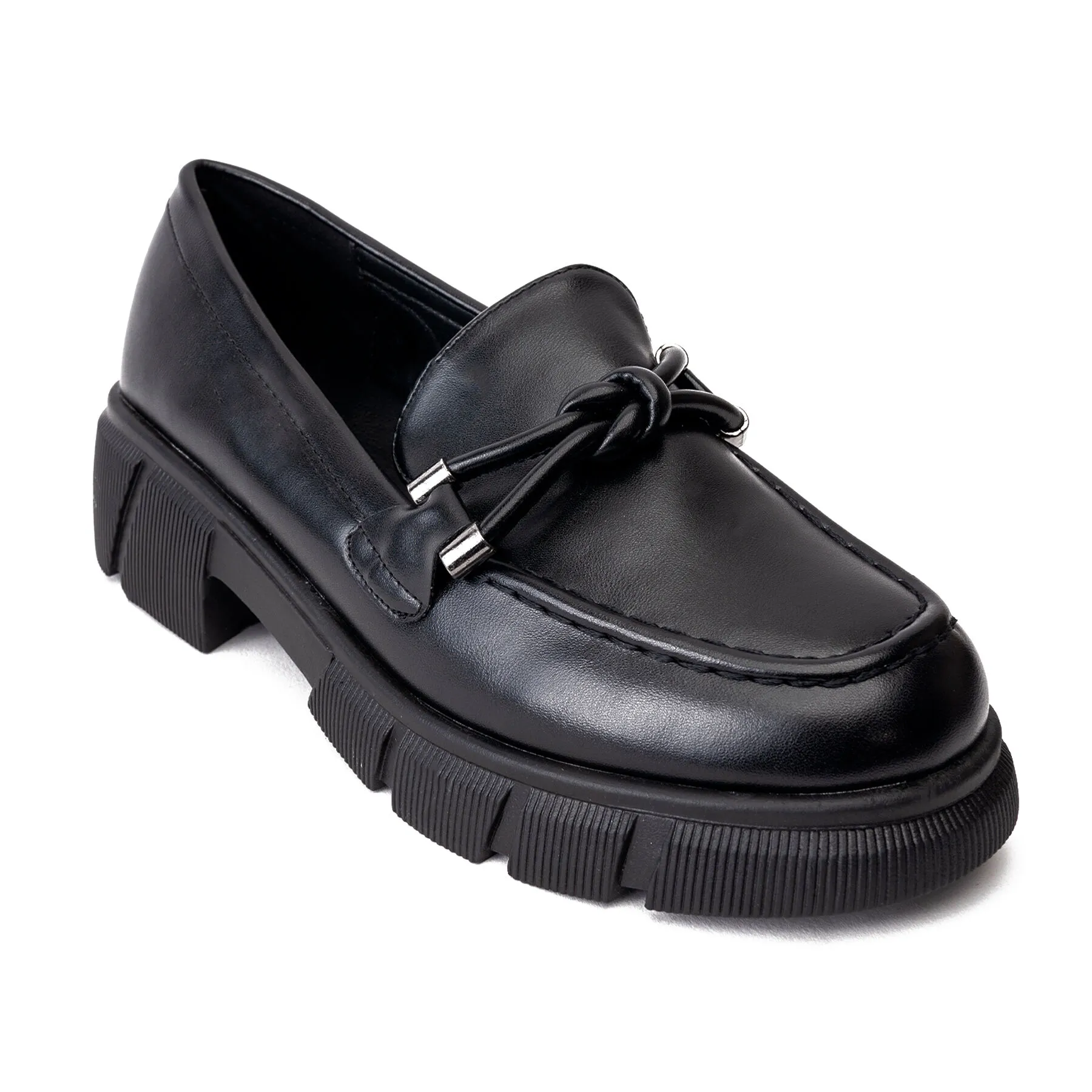 Mocasín Mujer Negro Arlet Thunder Blue