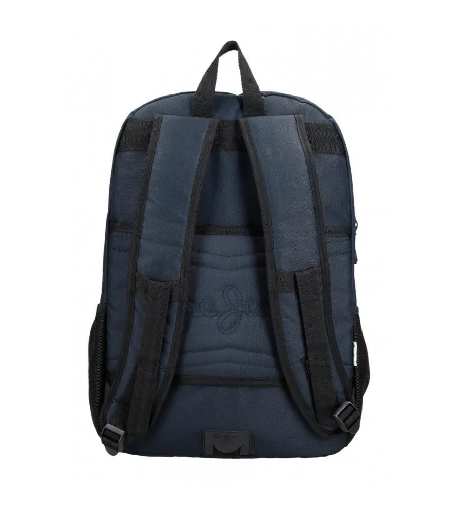 Mochila Cromwell dos compartimentos 45 cm adaptable a carro negro