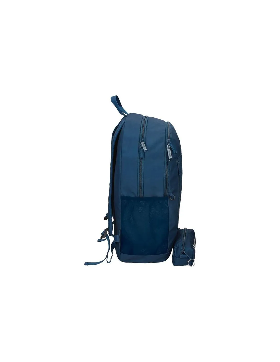 Mochila dos compartimentos Reebok Ashland + estuche 48 cm azul
