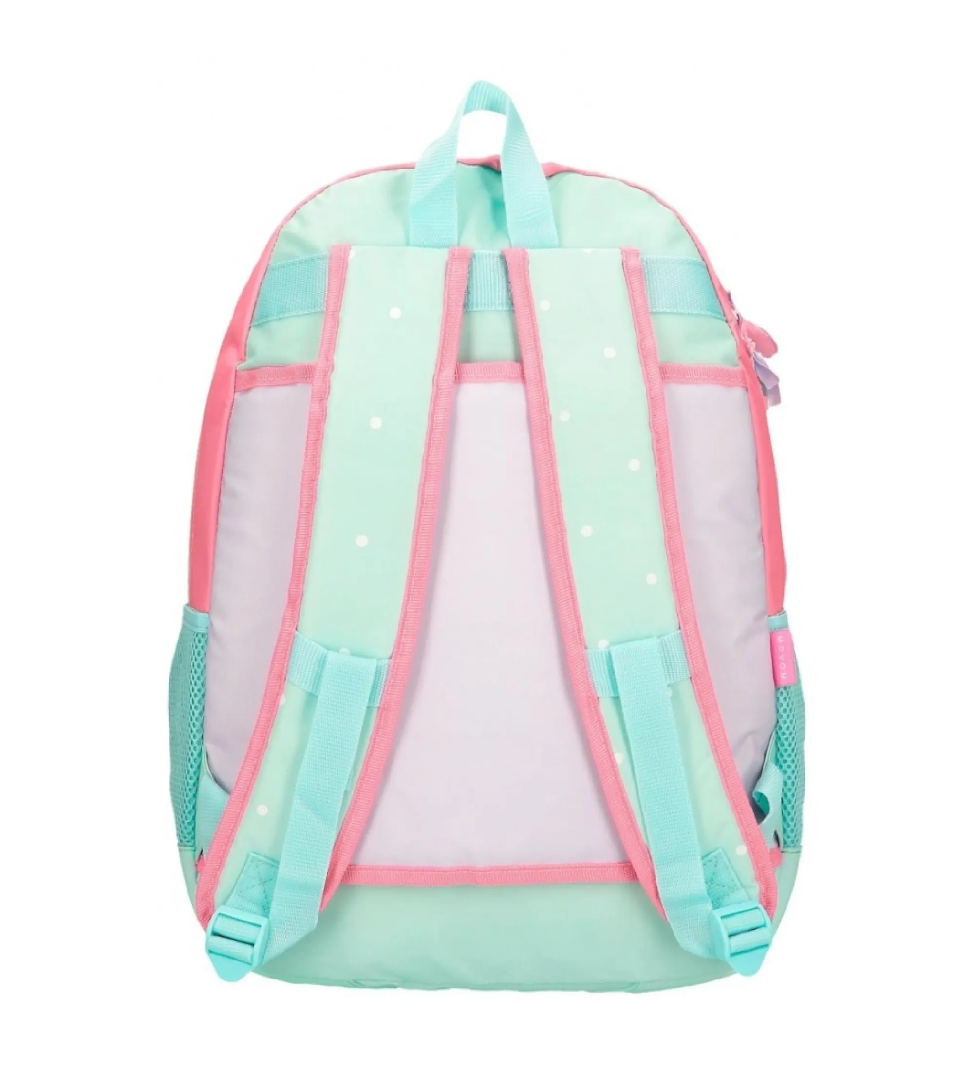 Mochila escolar Movom La vita è Bella dos compartimentos turquesa