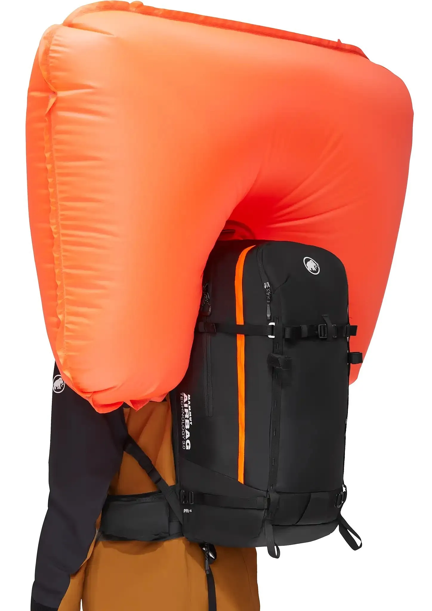 MOCHILA MAMMUT PRO REMOVABLE AIRBAG 3.0 45  BLACK