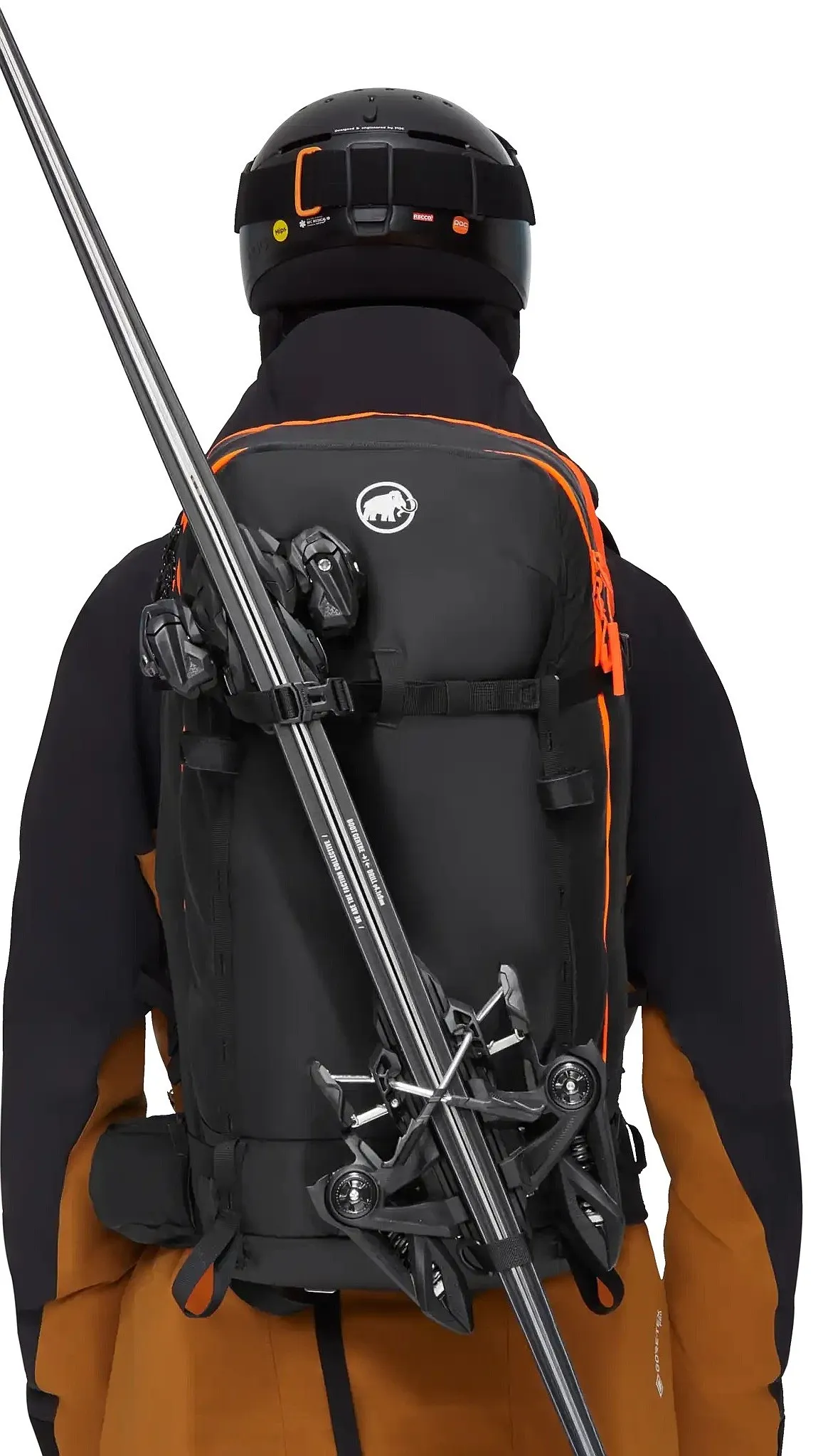 MOCHILA MAMMUT PRO REMOVABLE AIRBAG 3.0 45  BLACK