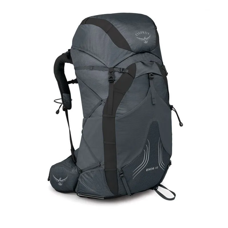 Mochila para hombre Osprey Exos 48 (Gris Tungsteno)