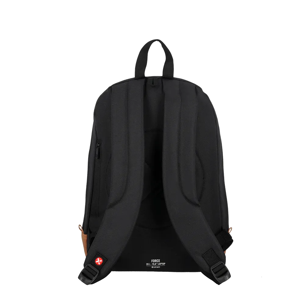 Mochila para laptop hombre Force 15.6'' negra