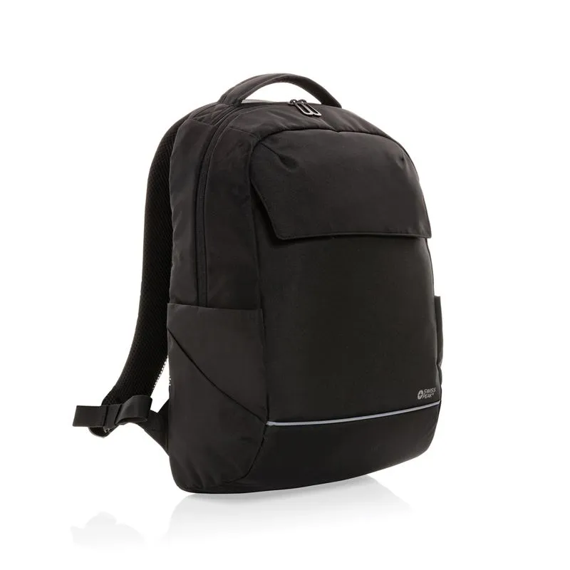 Mochila personalizada para portátil 15,6" Swiss Peak rPET Brooke
