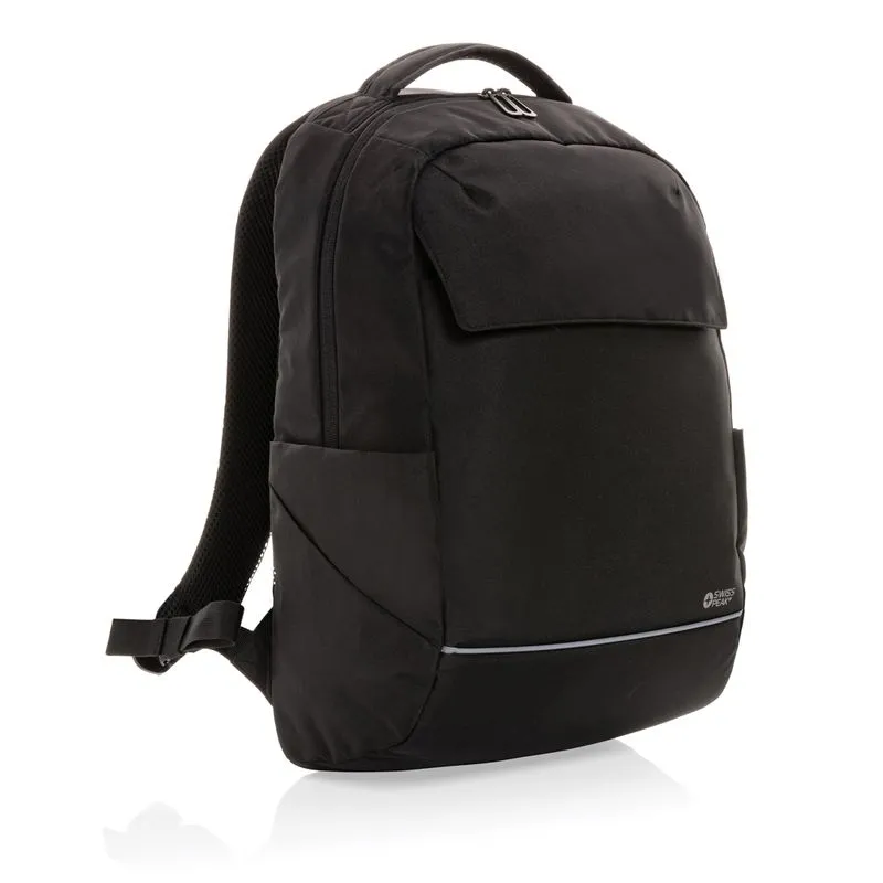 Mochila personalizada para portátil 15,6" Swiss Peak rPET Brooke