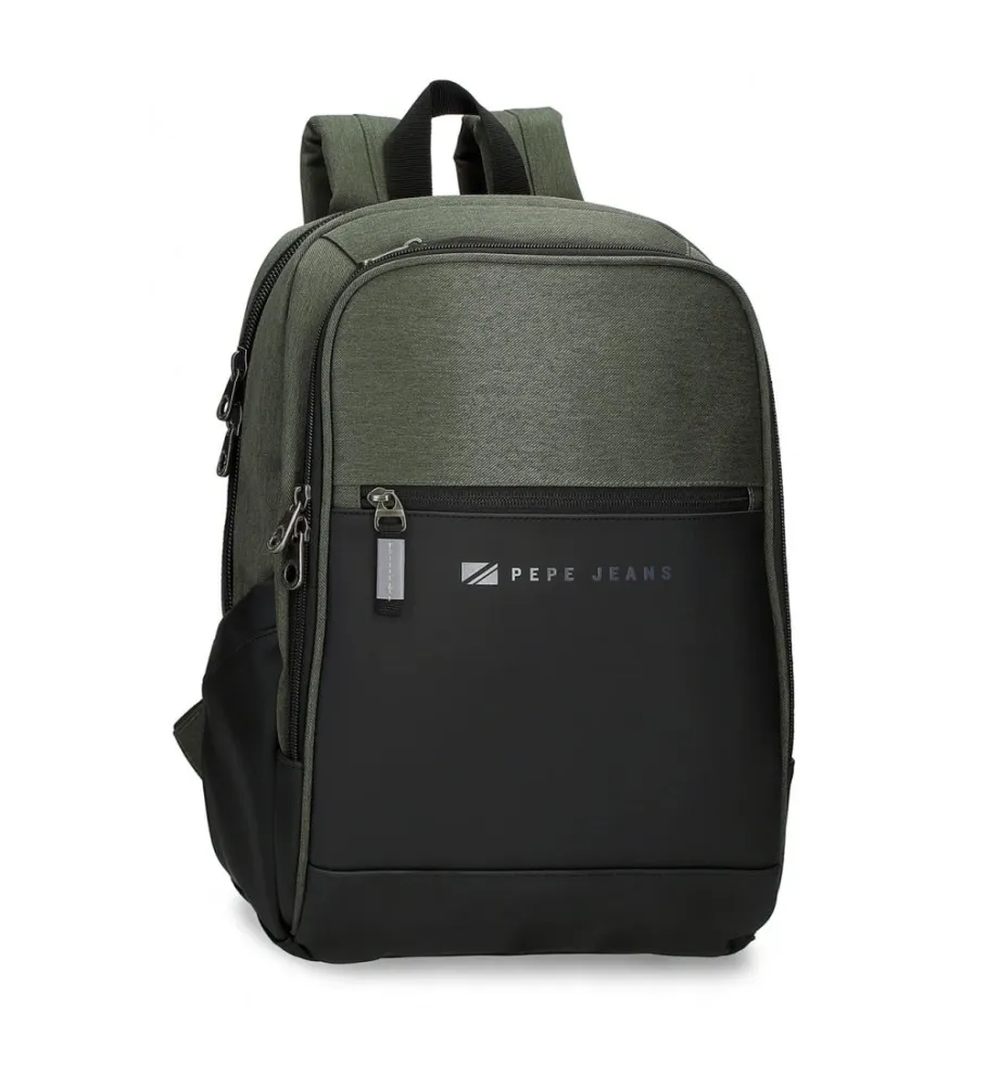 Mochila portaordenador Jarvis dos compartimentos 12´´ verde