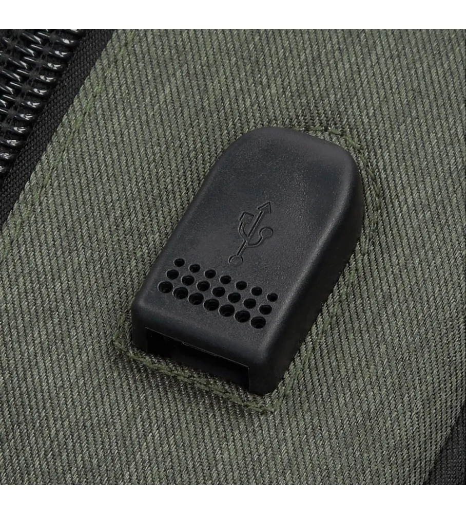 Mochila portaordenador Jarvis dos compartimentos 12´´ verde