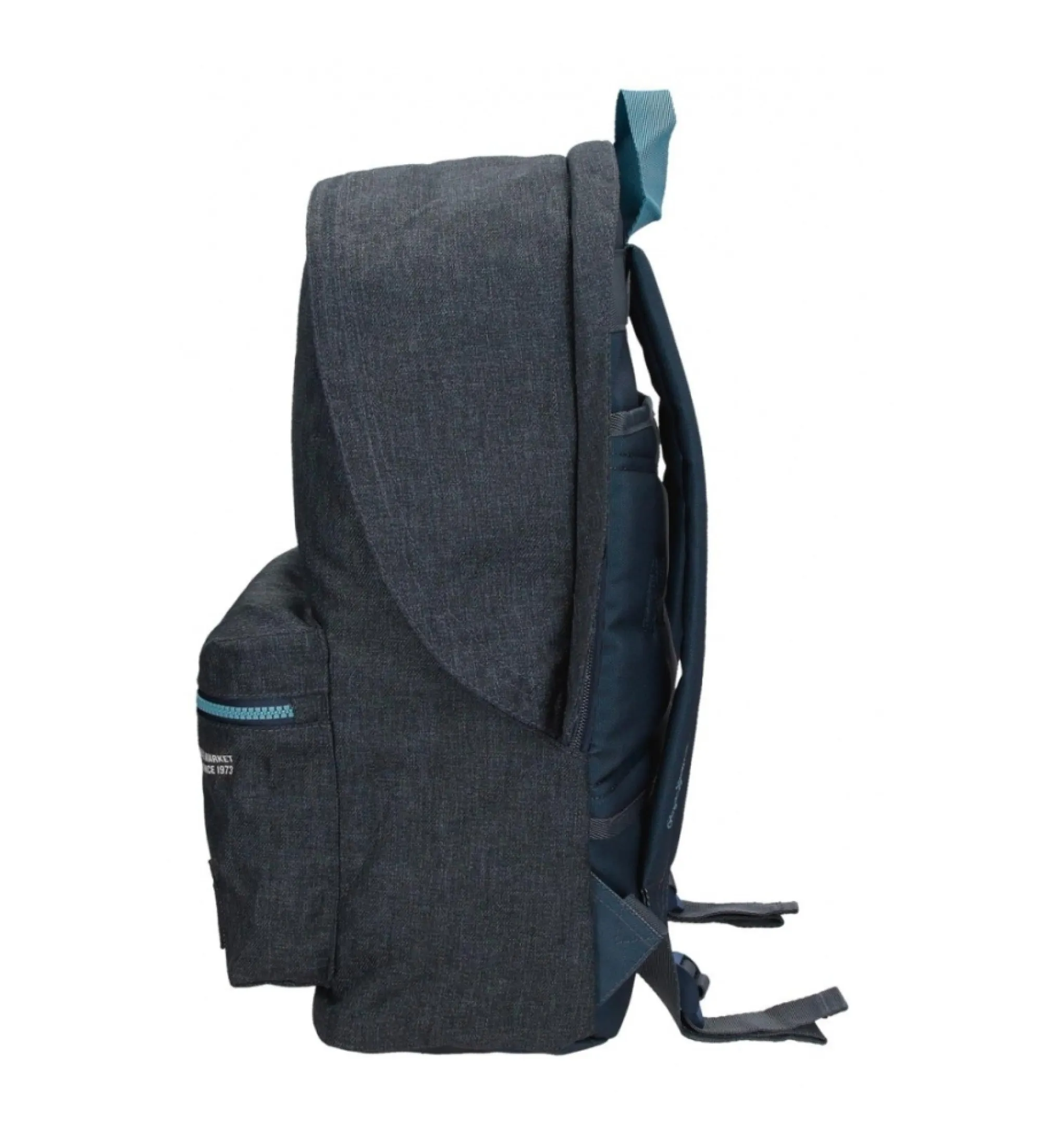 Mochila portaordenador Pepe Jeans Edmon dos compartimentos adaptable a carro marino