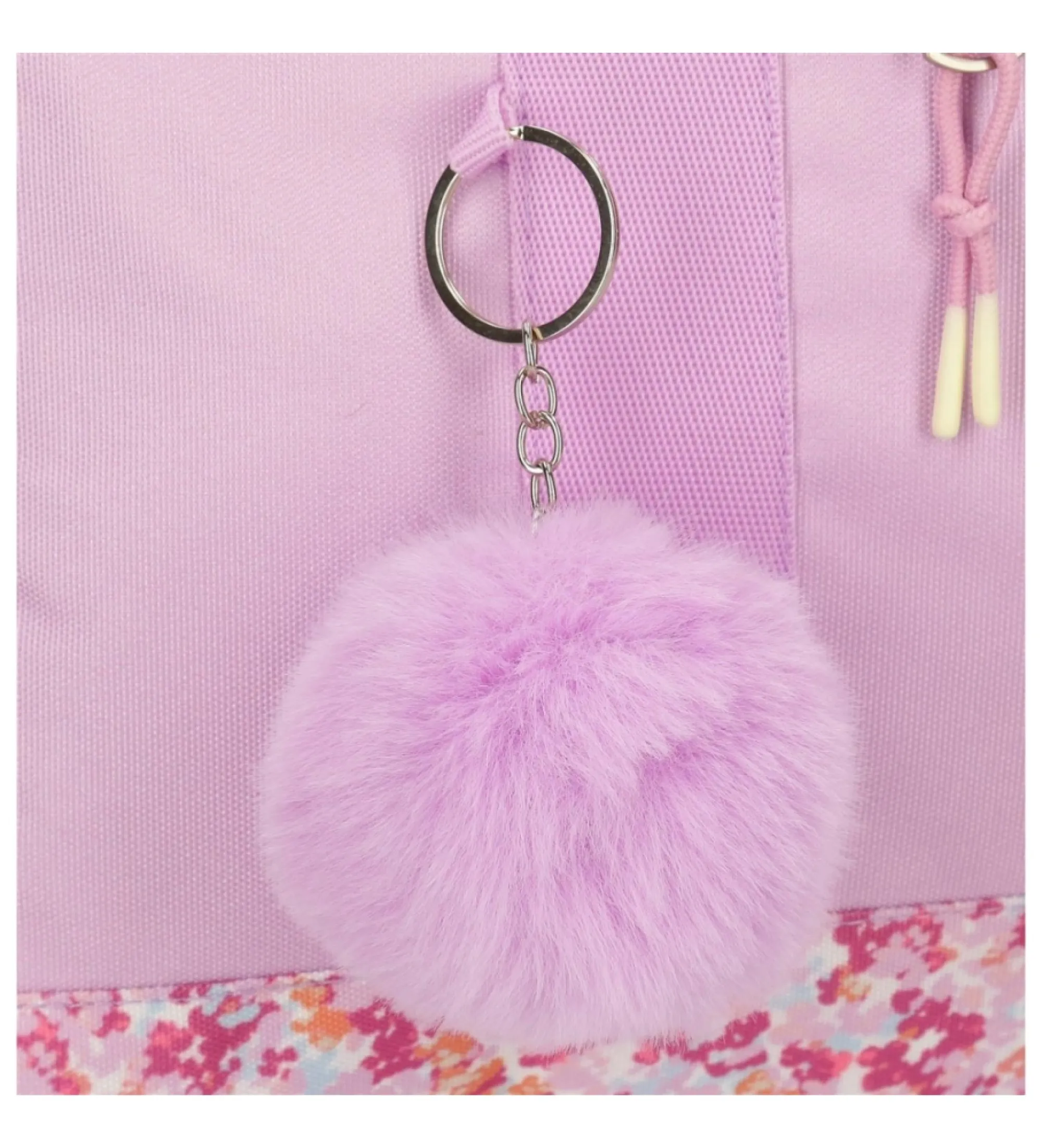 Mochila Sandra dos compartimentos 45 cm rosa