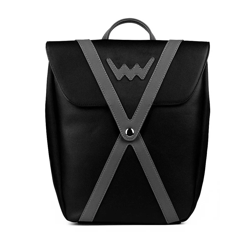MOCHILA VUCH TAREN  BLACK/GREY  WOMEN´S