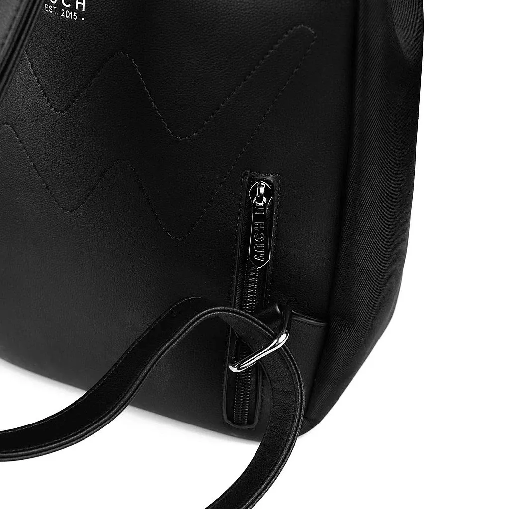 MOCHILA VUCH TAREN  BLACK/GREY  WOMEN´S