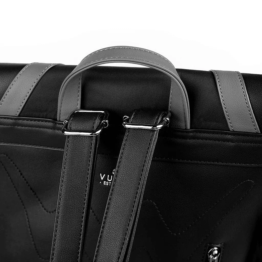 MOCHILA VUCH TAREN  BLACK/GREY  WOMEN´S