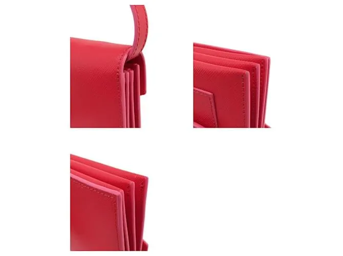 Monedero de PVC rojo Marni Roja 