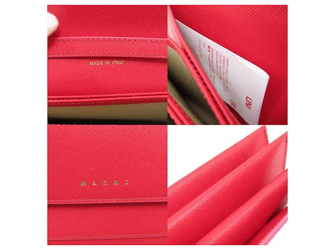 Monedero de PVC rojo Marni Roja 