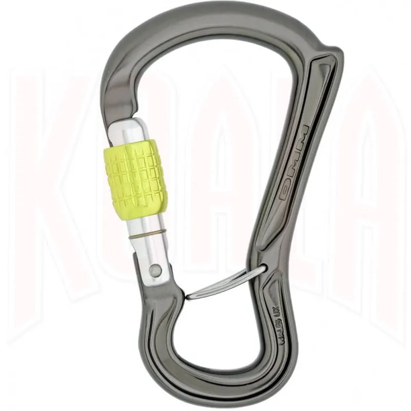 Mosqueton aluminio CEROS Screwgate rosca DMM Climbing