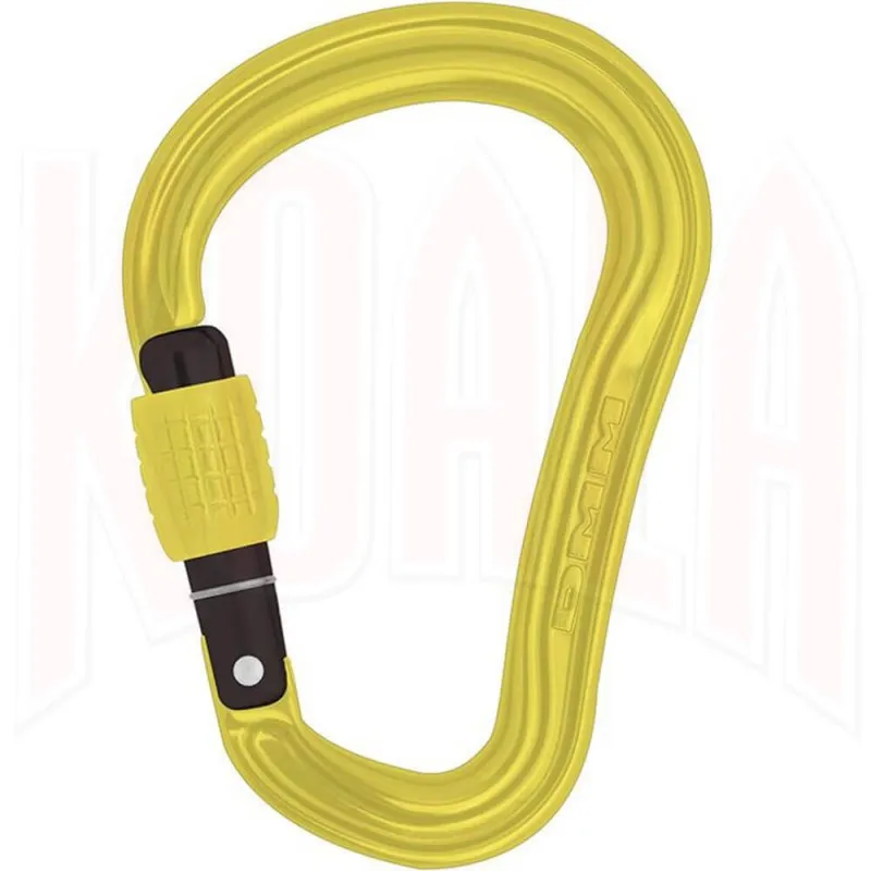 Mosqueton aluminio SHADOW HMS rosca DMM Climbing