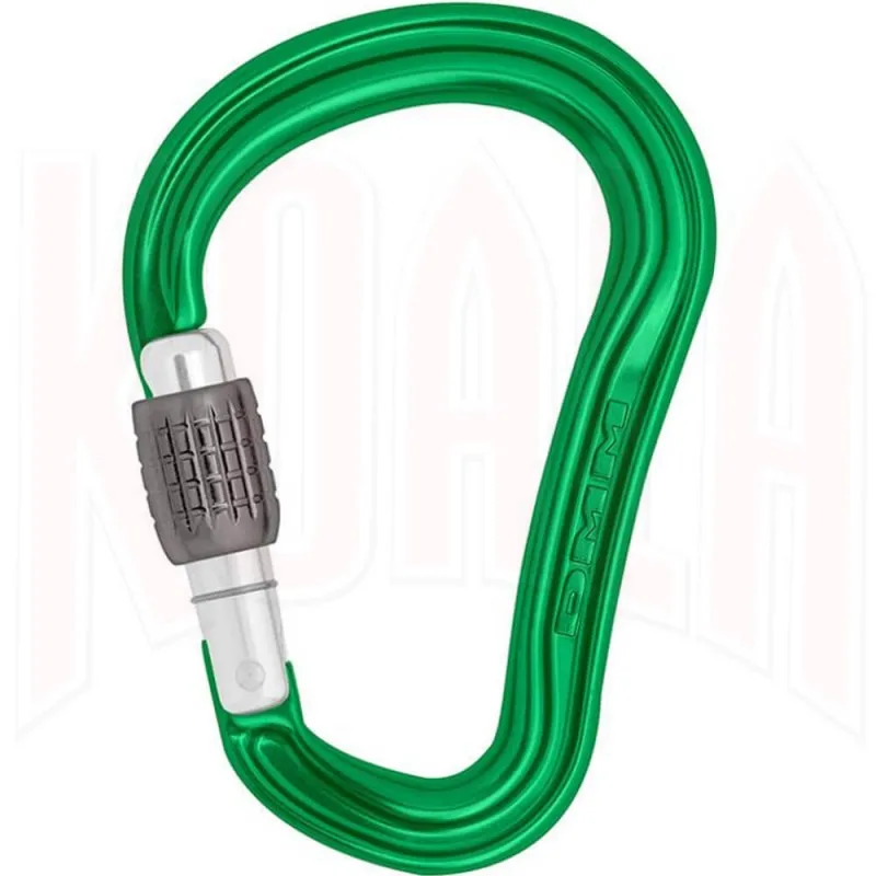 Mosqueton aluminio SHADOW HMS rosca DMM Climbing