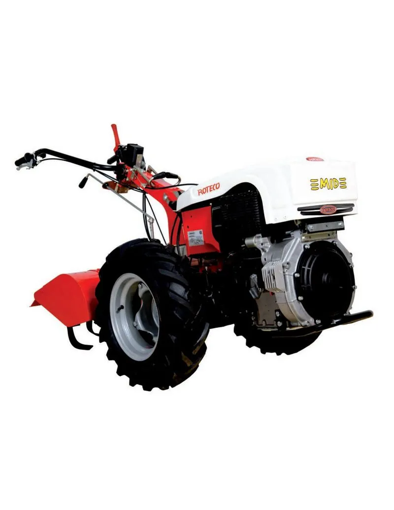 Motocultor profesional Roteco Serie MID 4+2 | Hatz Diésel 517cc