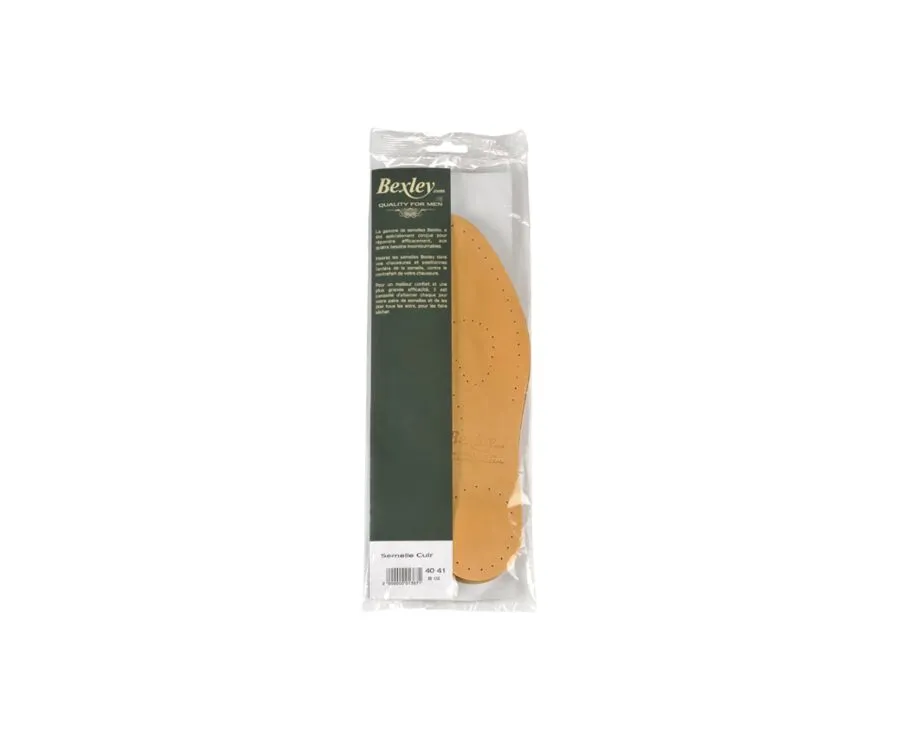 Natural Leather insole