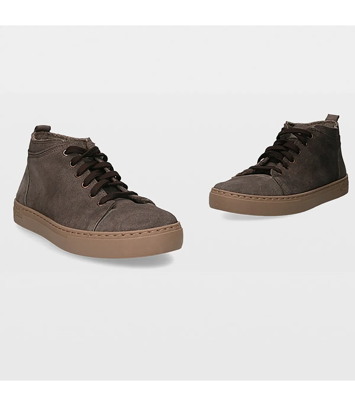 Natural World Suede Wool Botín Hombre