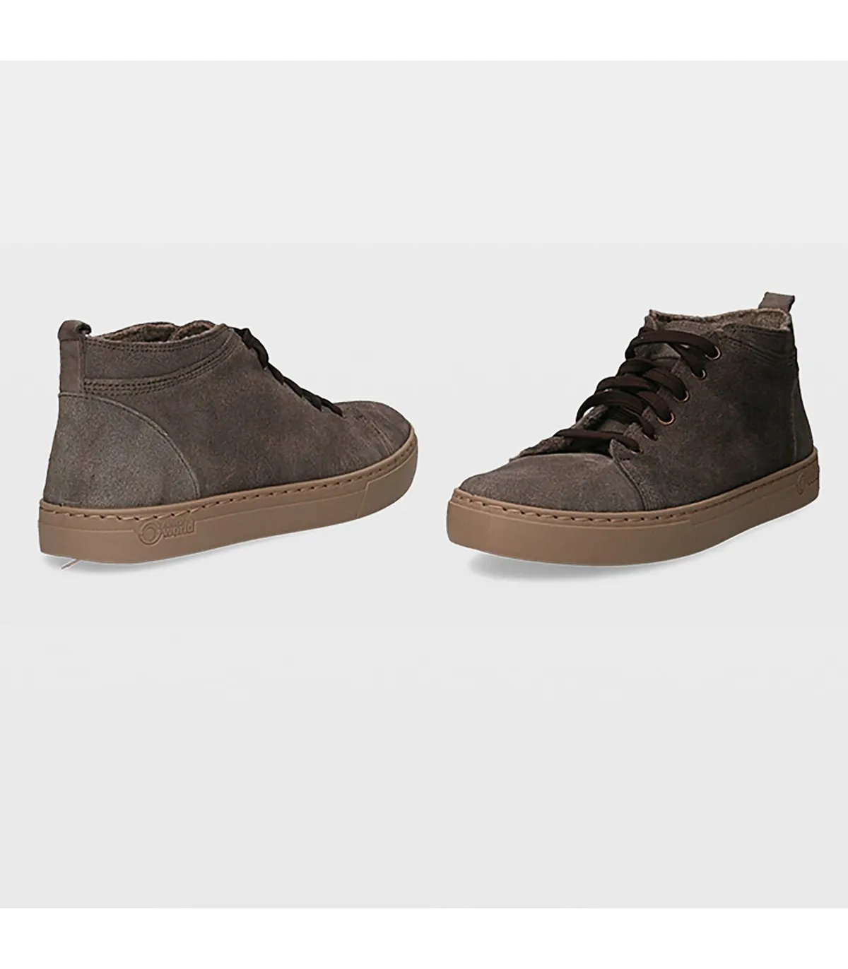 Natural World Suede Wool Botín Hombre