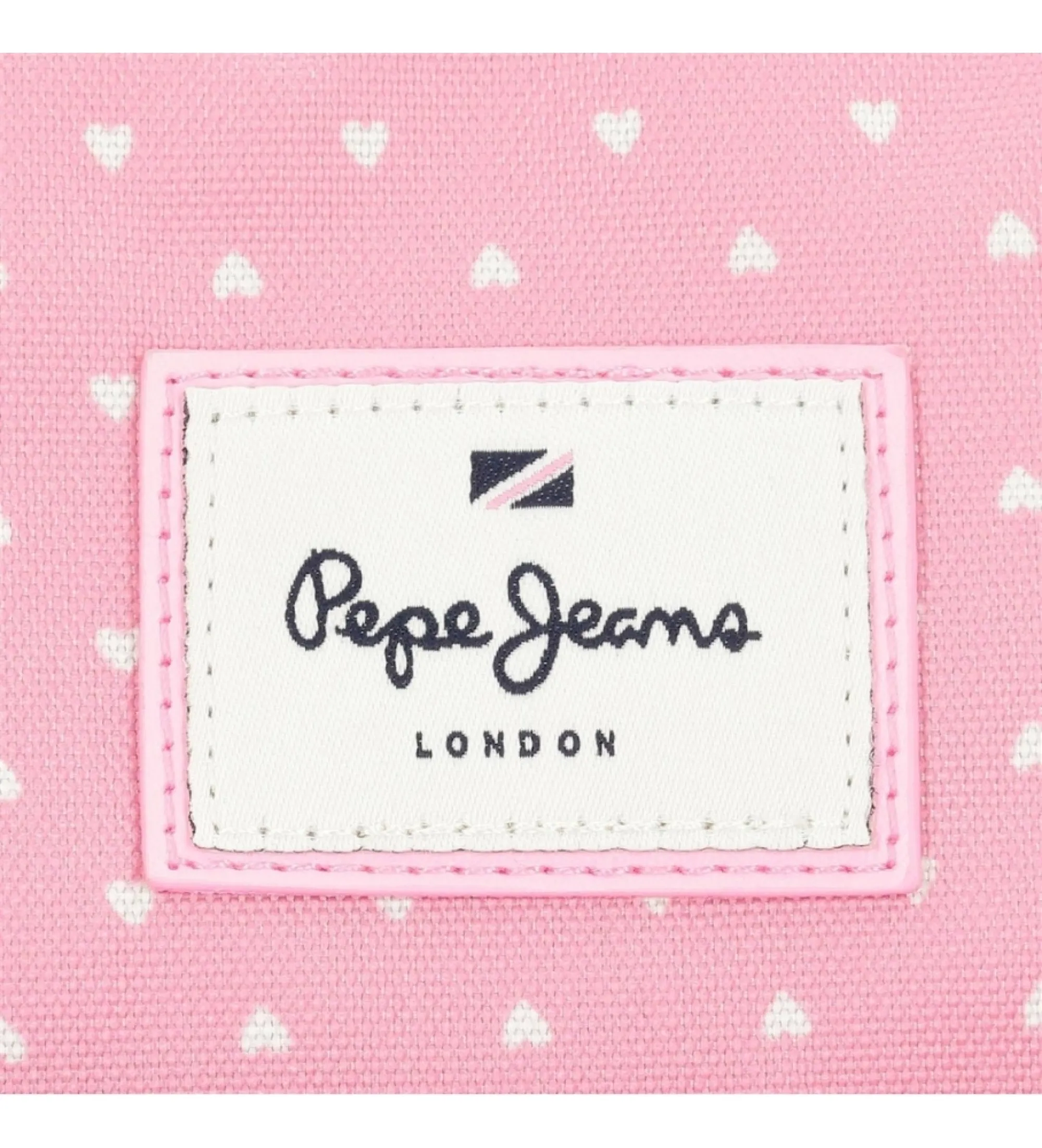 Neceser Pepe Jeans Noni denim dos compartimentos azul