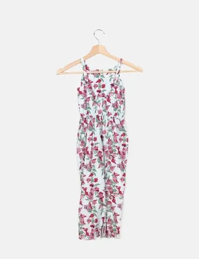 Neck & Neck Mono azul estampado floral