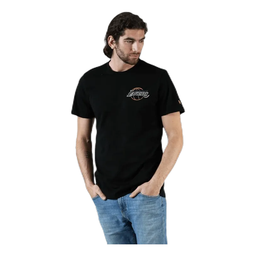 New Era Neon Lights Tee Black