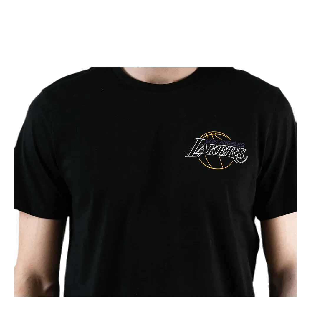 New Era Neon Lights Tee Black