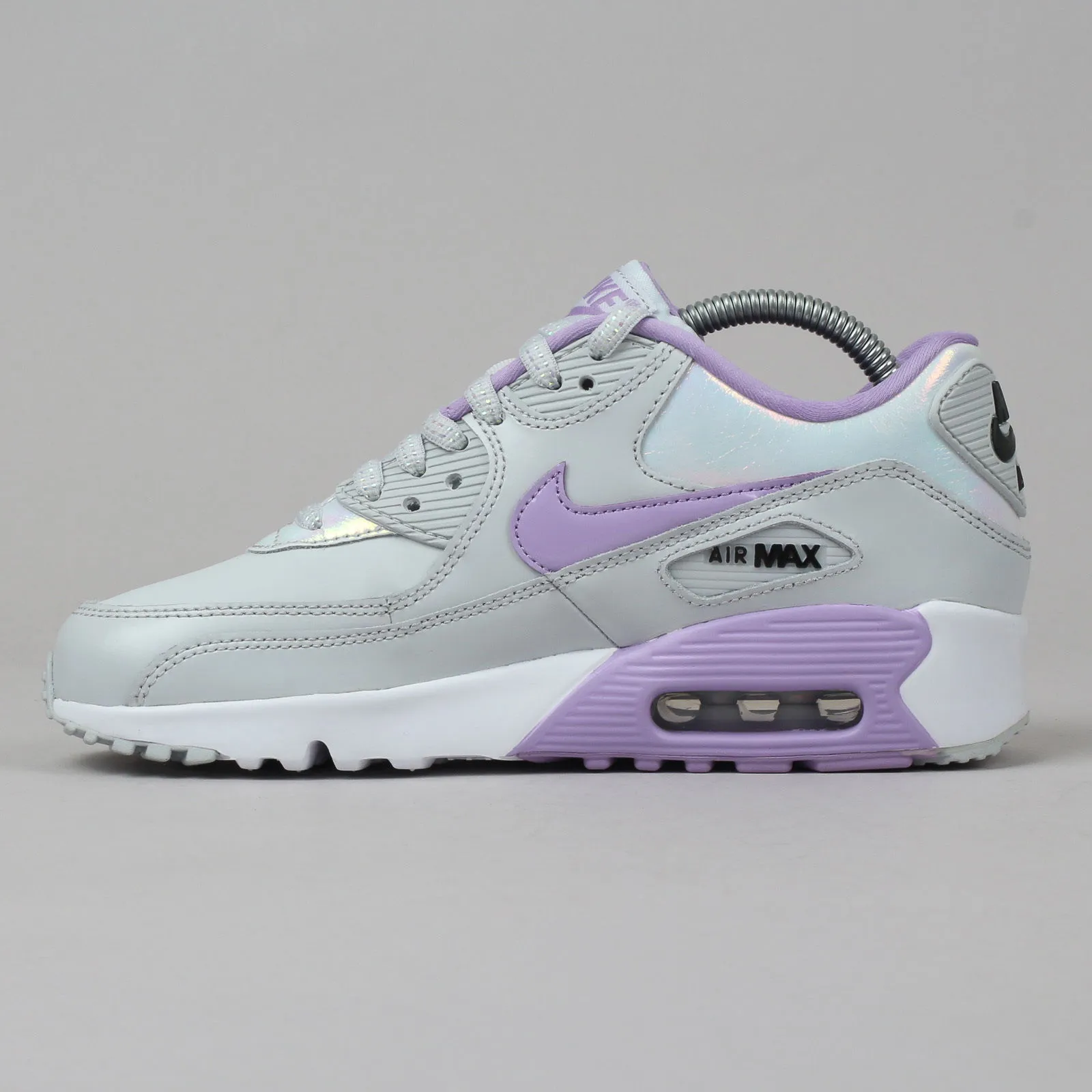 Nike Air Max 90 SE Leather "Metallic Platinum" GS