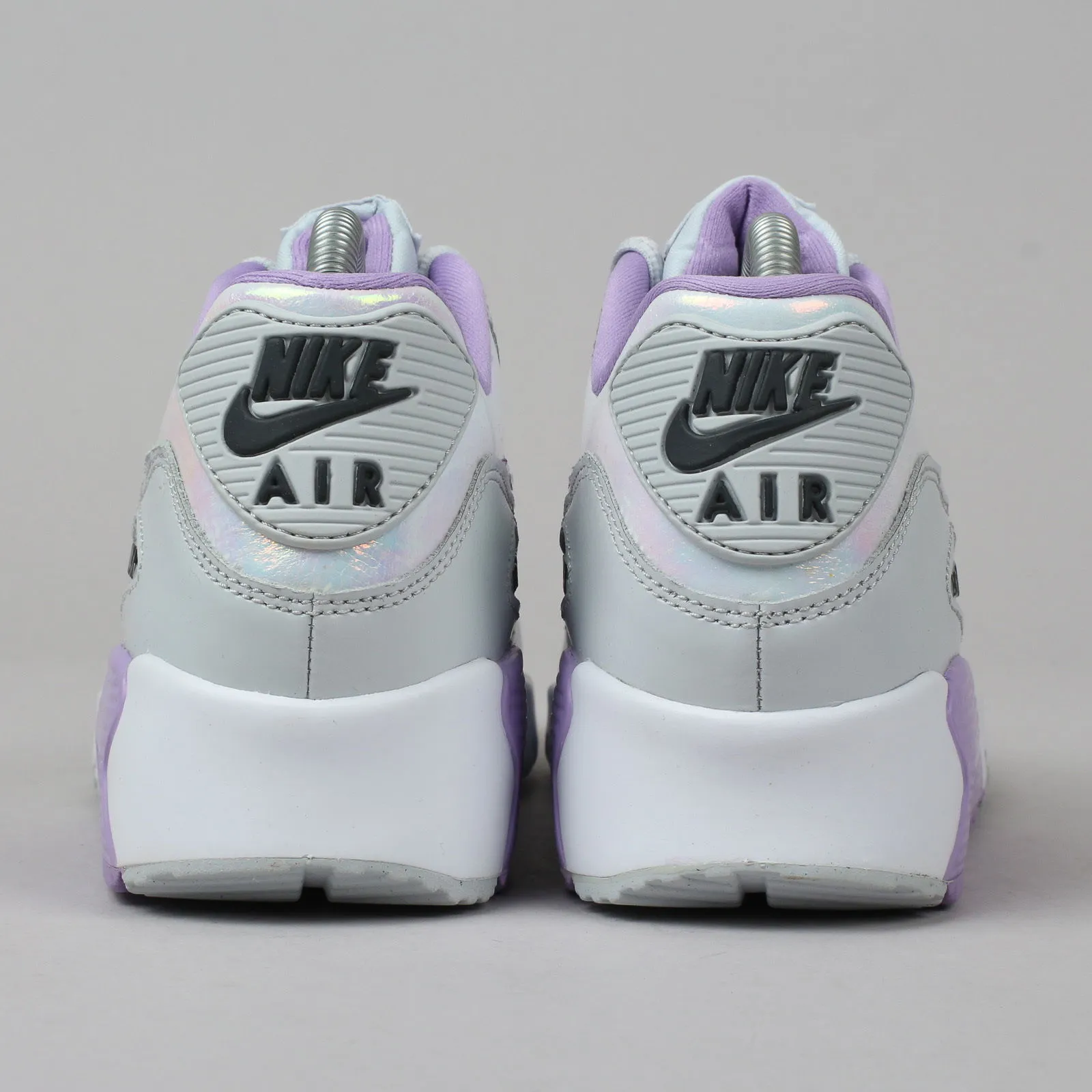 Nike Air Max 90 SE Leather "Metallic Platinum" GS