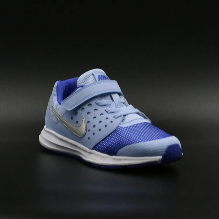 Nike Downshifter 7 C/Velcro (PSV) Light Blue White Zapatillas Nia Casual