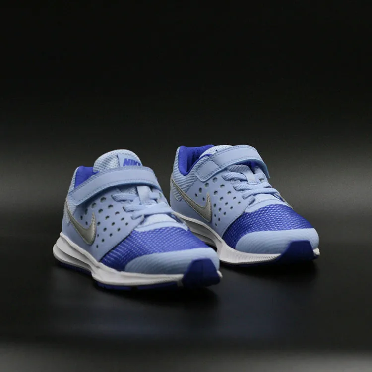 Nike Downshifter 7 C/Velcro (PSV) Light Blue White Zapatillas Nia Casual