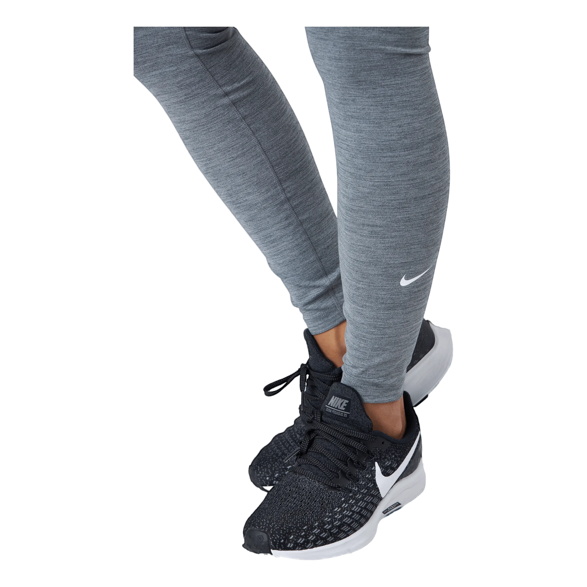 NIKE DRIFIT ONE WOMEN'S MIDRISE LEGGINGS IRON GREY/HTR/WHITE