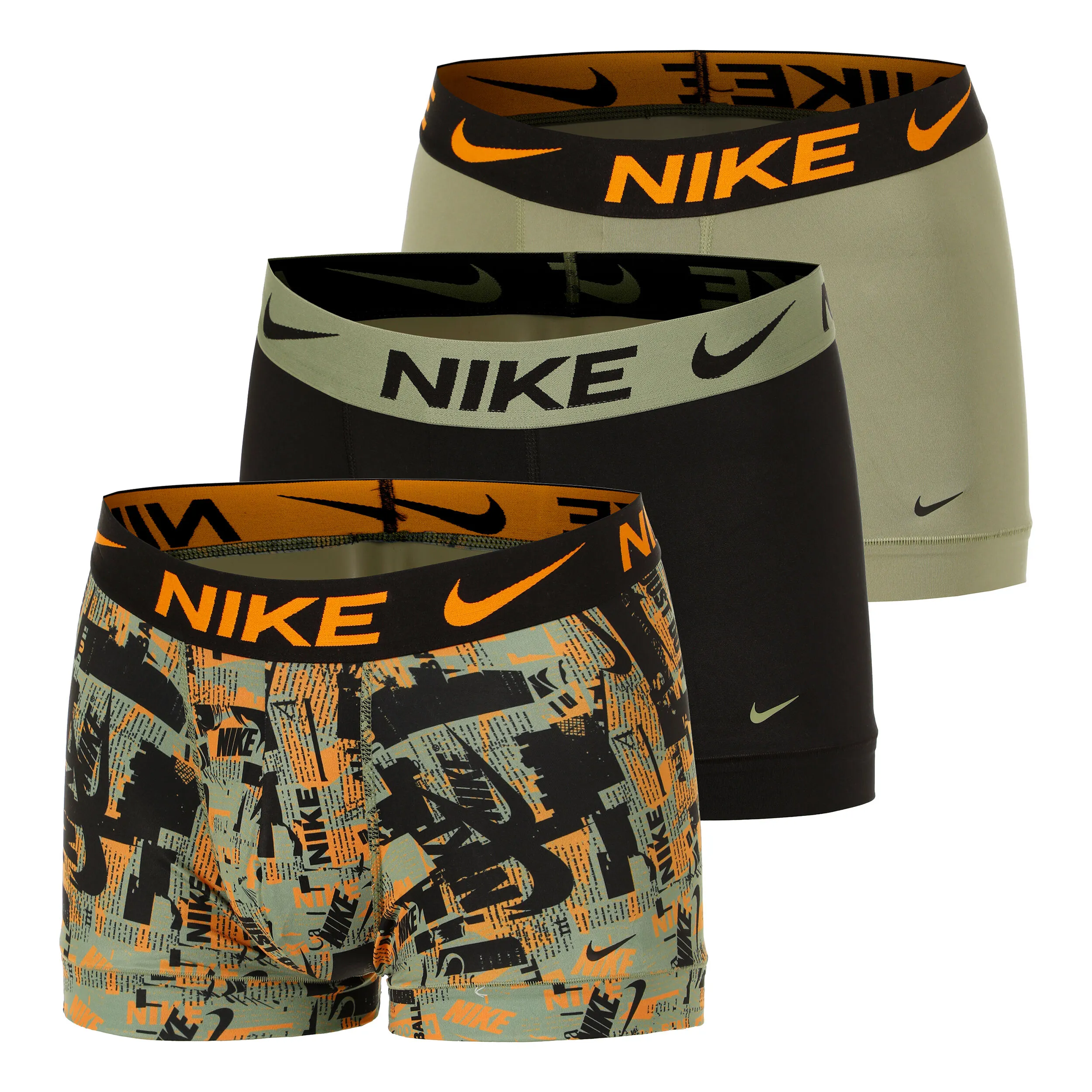 Nike Essential Micro Trunk Calzoncillos Tipo Bóxer Pack De 3 Hombres