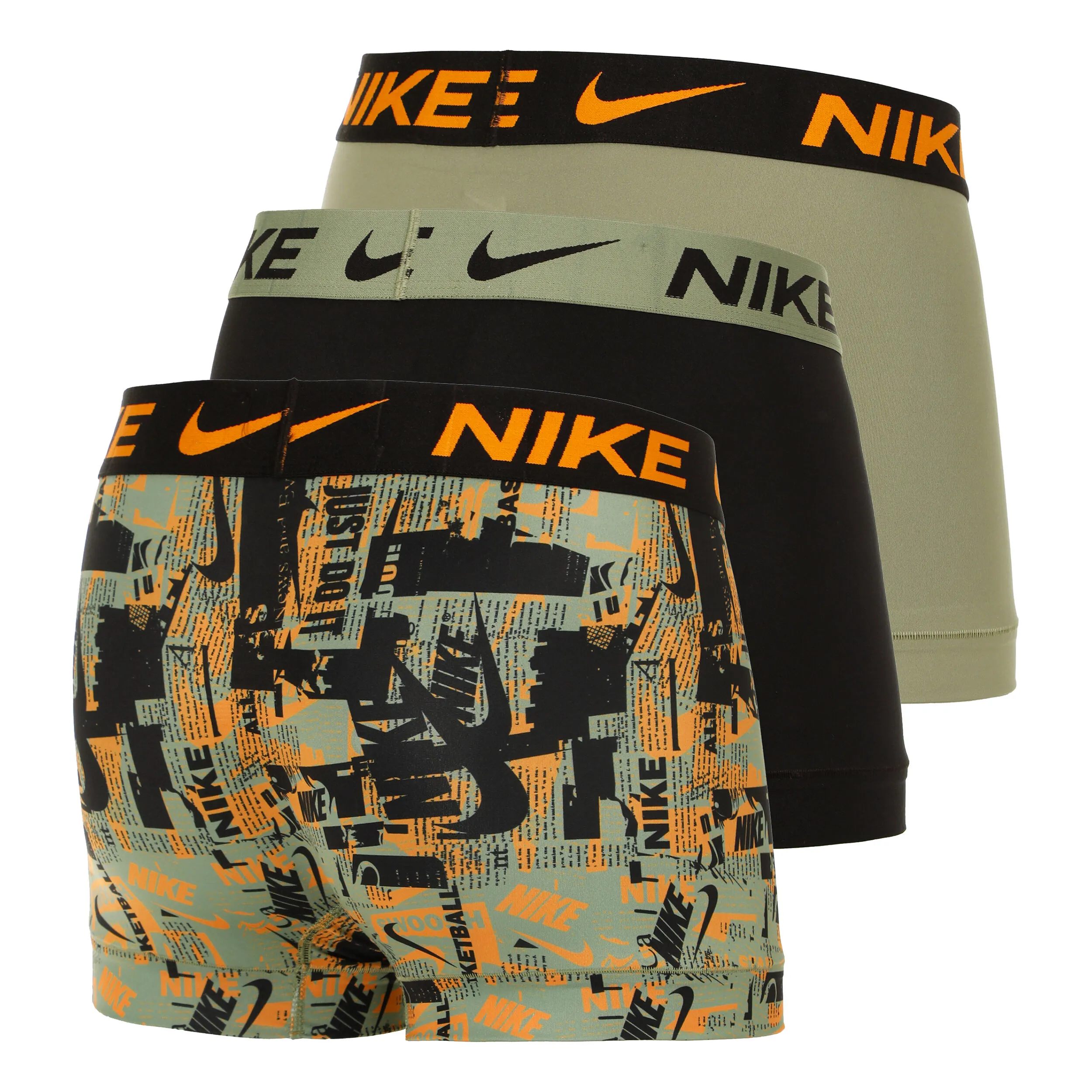 Nike Essential Micro Trunk Calzoncillos Tipo Bóxer Pack De 3 Hombres