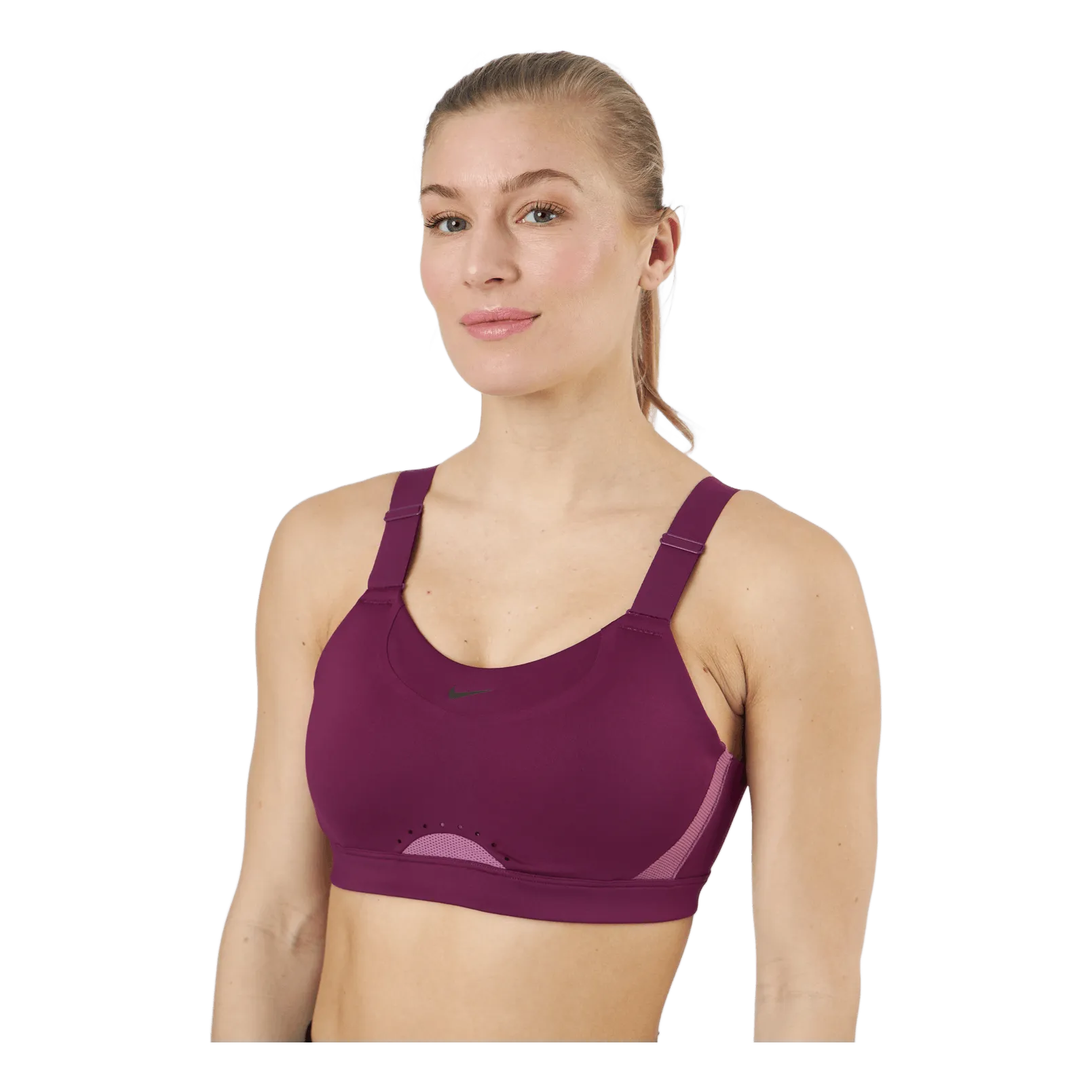 NIKE NIKE ALPHA DRIFIT WOMEN'S HIG SANGRIA/LIGHT BORDEAUX/BLACK