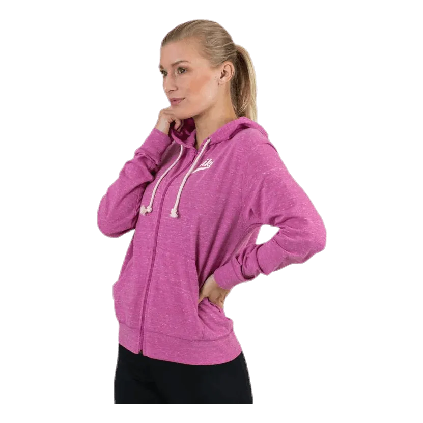 Nike Nsw Gym Vintage Full Zip Pink