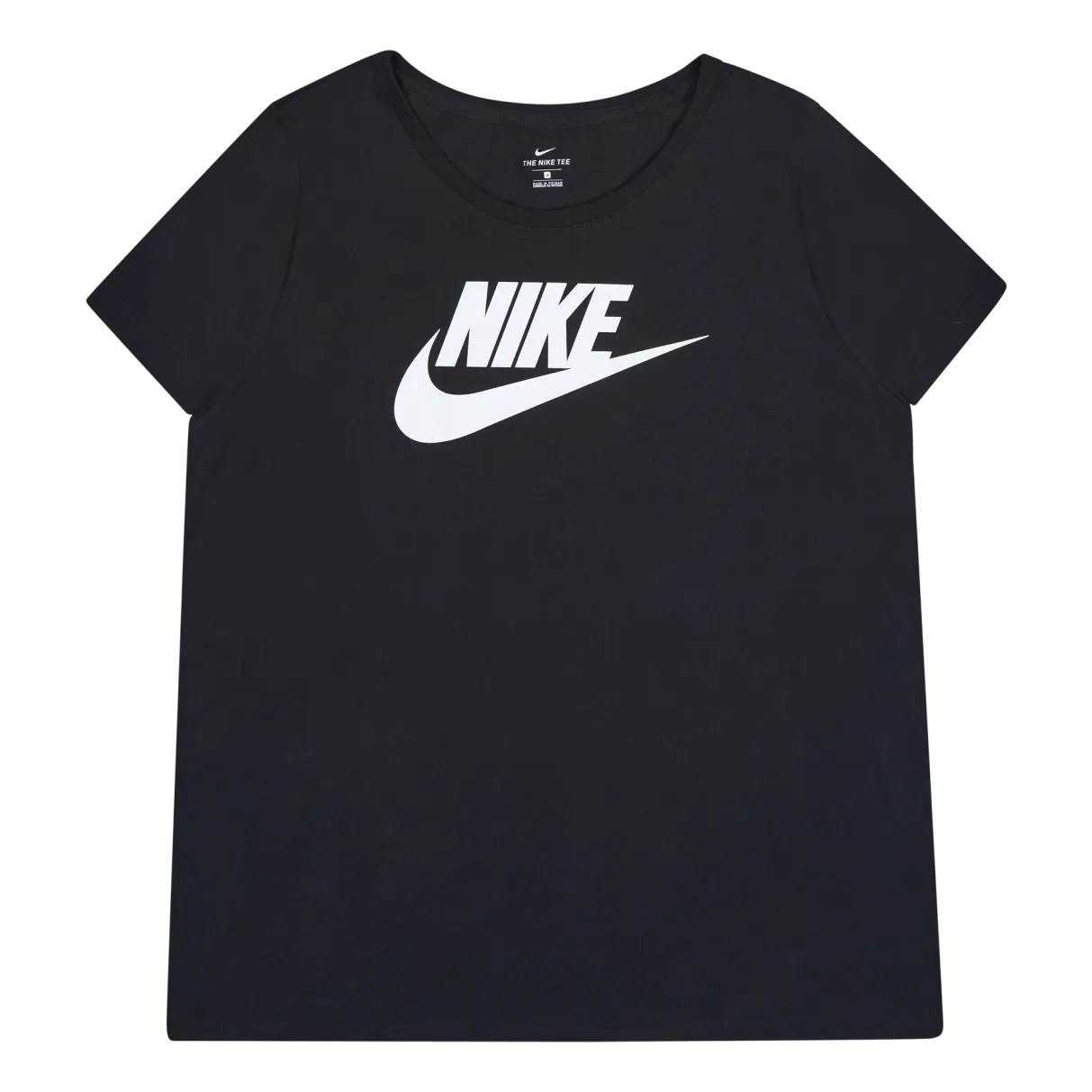 Nike Nsw Tee Essntial Futura Plus Svart/vit