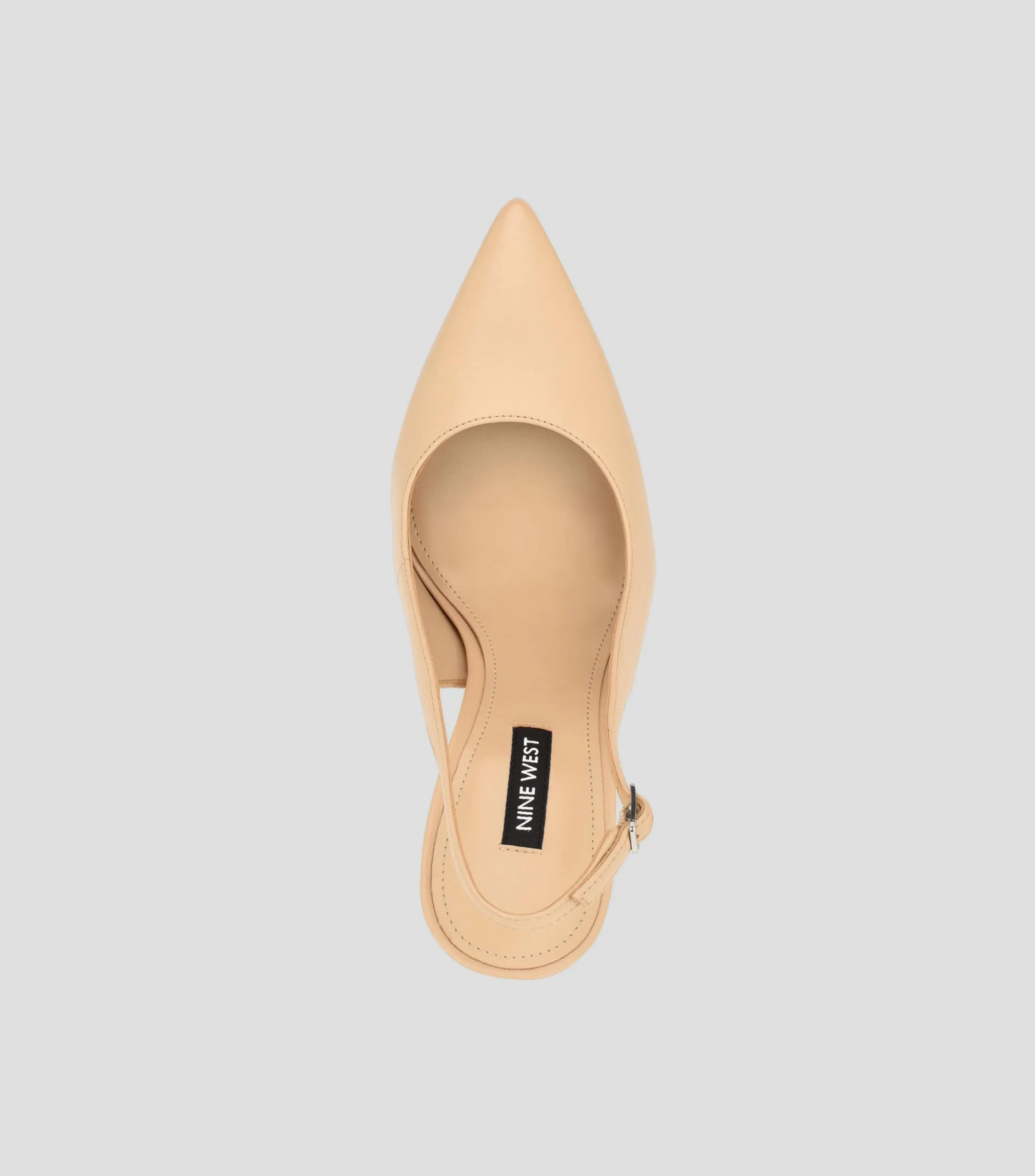 Nine West Zapatillas slingback de tacón alto de aguja en piel Mujer