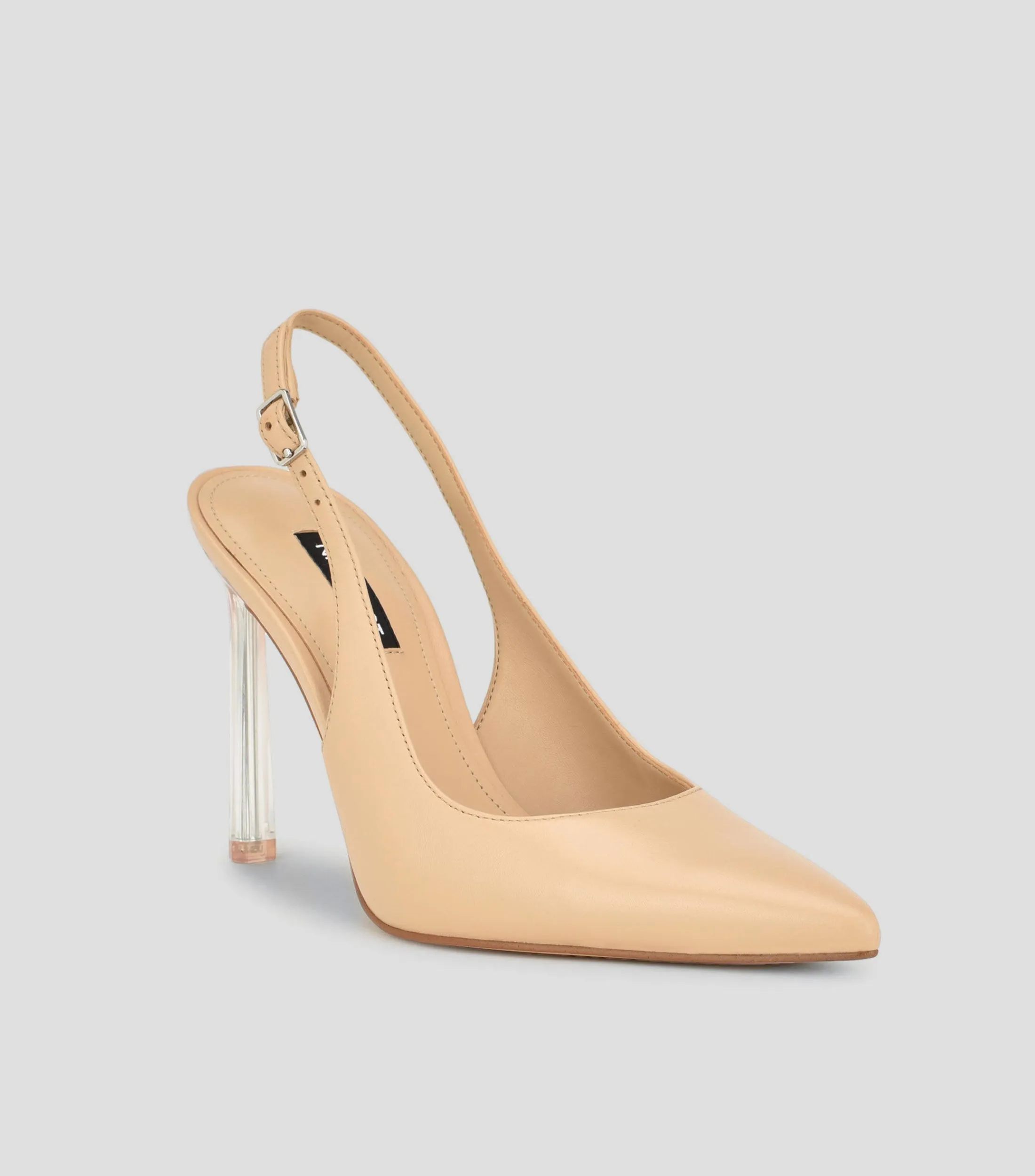 Nine West Zapatillas slingback de tacón alto de aguja en piel Mujer