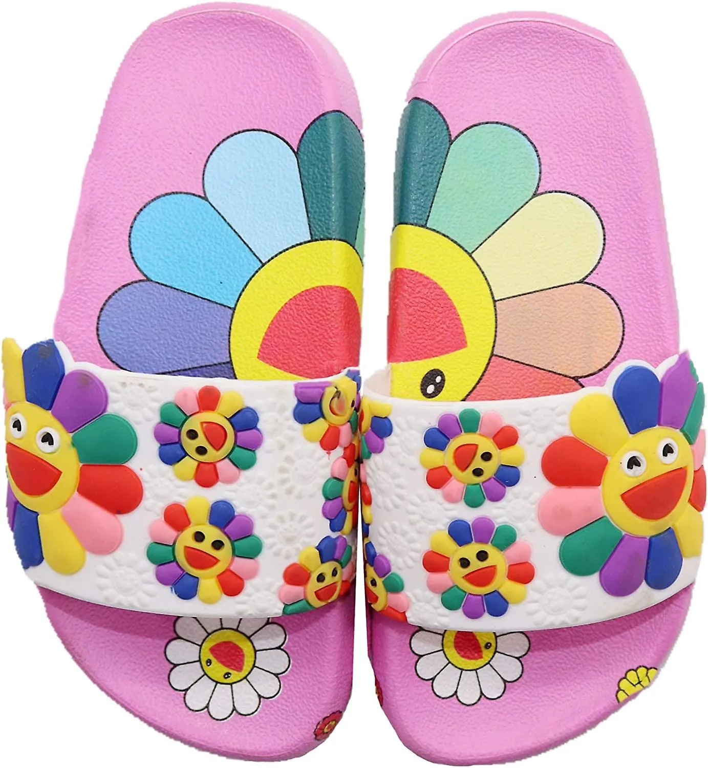 Niños Toboganes Sandalias Zuecos Niños Niñas Zapatillas de verano Ligeras Antideslizantes Zapatos de jardín Slip On Water Ducha 