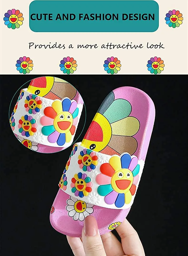 Niños Toboganes Sandalias Zuecos Niños Niñas Zapatillas de verano Ligeras Antideslizantes Zapatos de jardín Slip On Water Ducha 