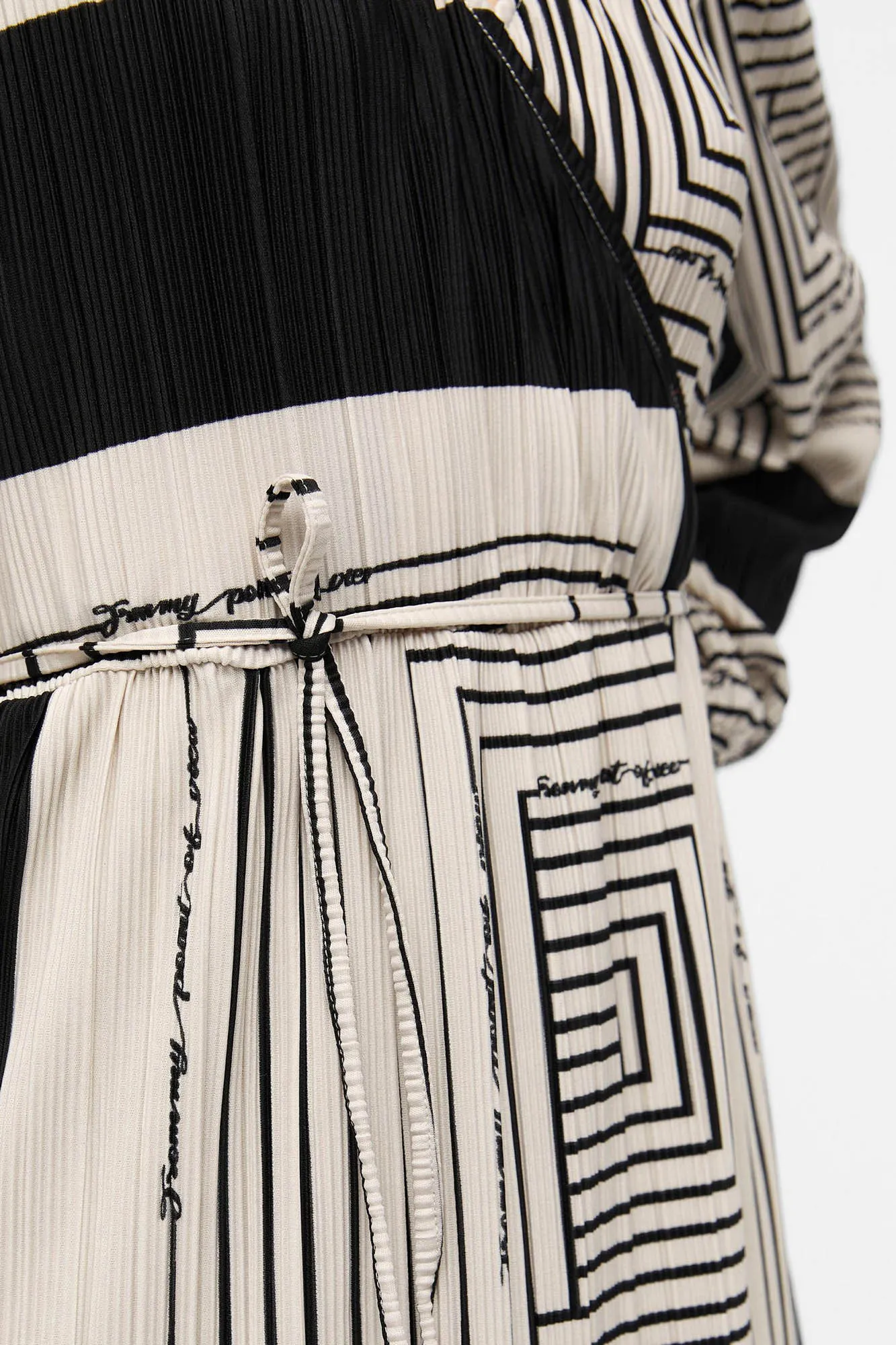 Object Vestido fluido midi