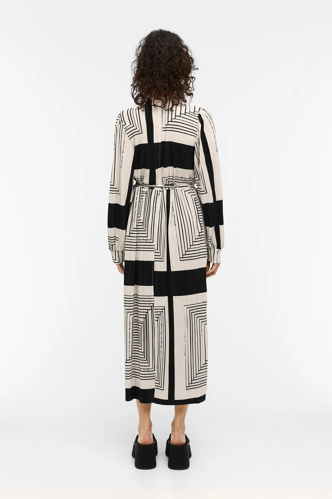 Object Vestido fluido midi