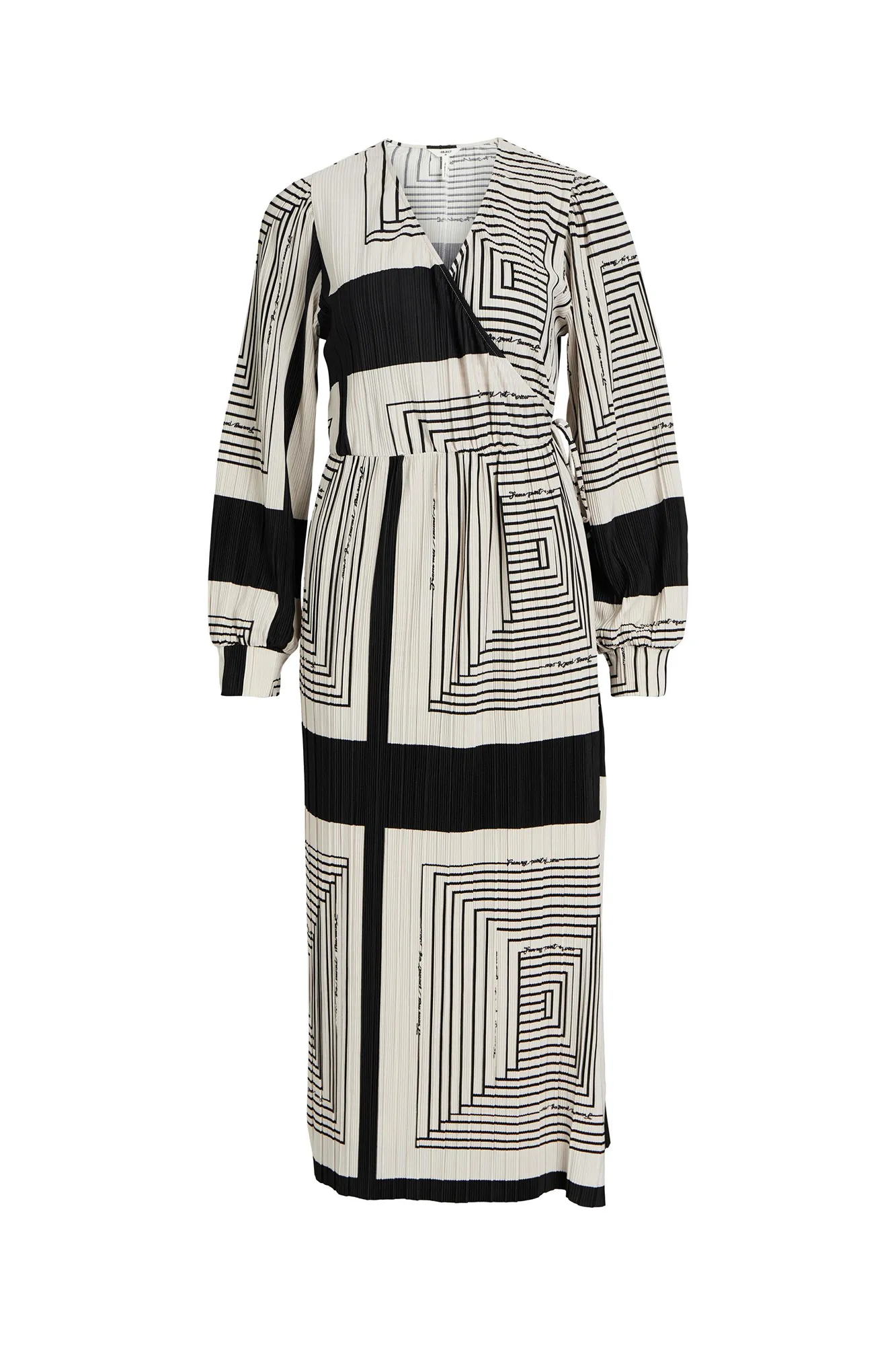 Object Vestido fluido midi