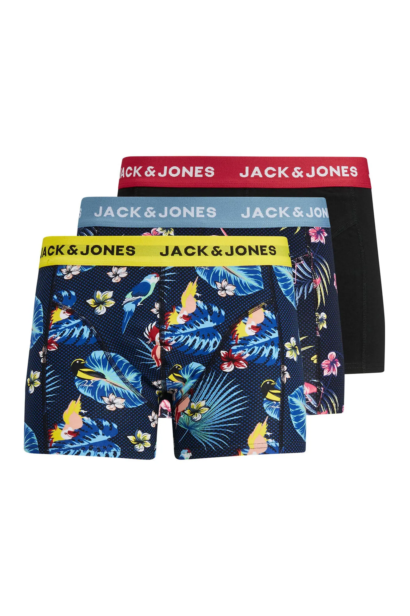Pack de 3 bóxers estampado floral