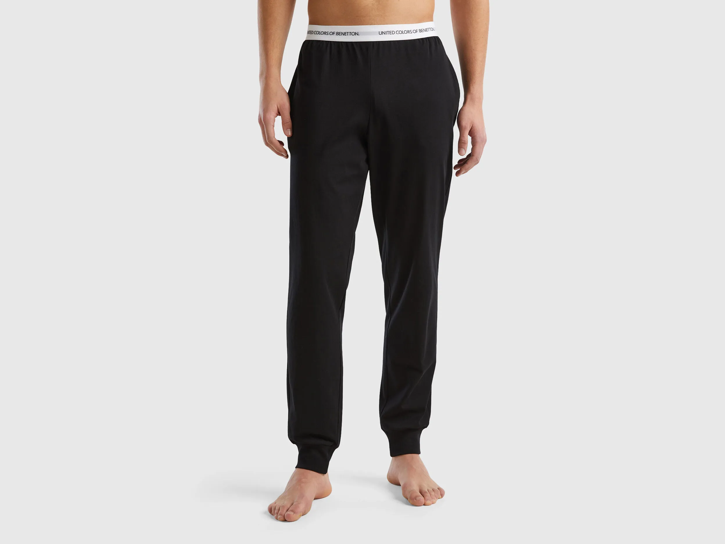 Pantalón con elástico con logotipo