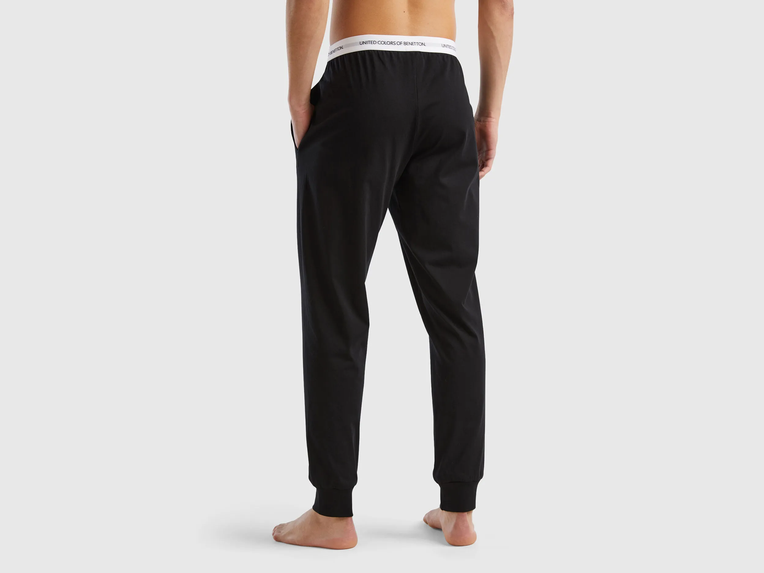 Pantalón con elástico con logotipo